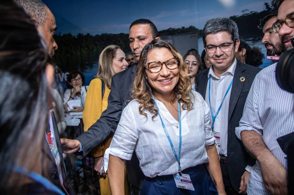 Janja da Silva: futura primeira-dama é coordenadora do dia da posse (Leandro Fonseca/Exame)