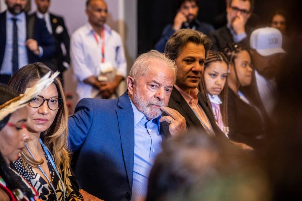 Lula: o presidente eleito também afirmou que é preciso uma governança global mais representativa, principalmente na questão climática (Leandro Fonseca/Exame)