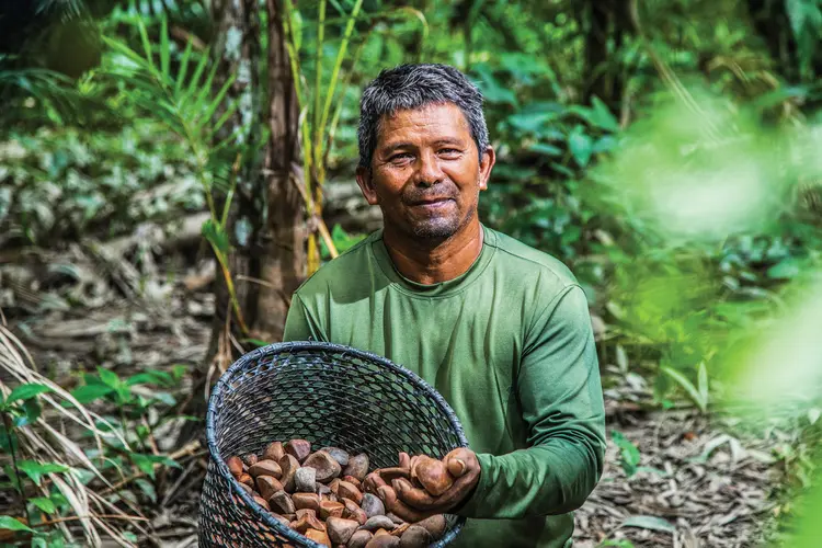 Vanildo Ferreira Quaresma: produtor rural oferta insumos e capacita outras famílias em trabalho para a Natura (Leandro Fonseca/Exame)