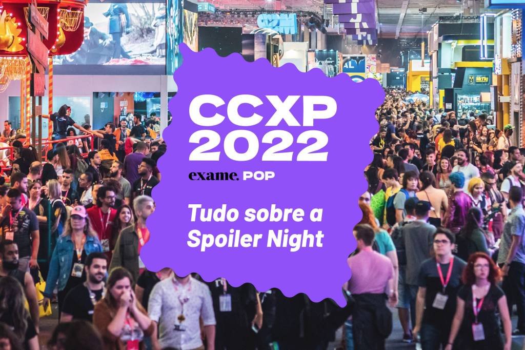 Spoiler Night: loja da Marvel, Arena Podcast e tudo que já se sabe sobre a CCXP 2022 (Exame/Reprodução)