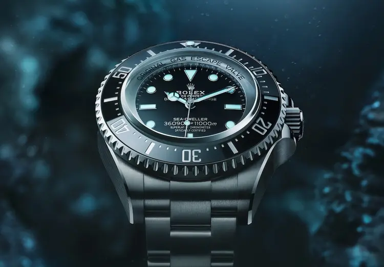 Deepsea Challenge: capacidade para mergulhar mais de 11.000 m (Rolex/Divulgação)