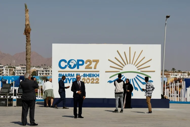 COP 27: Guerra na Ucrânia e suas consequências estiveram presentes nas falas de abertura (AFP/AFP Photo)