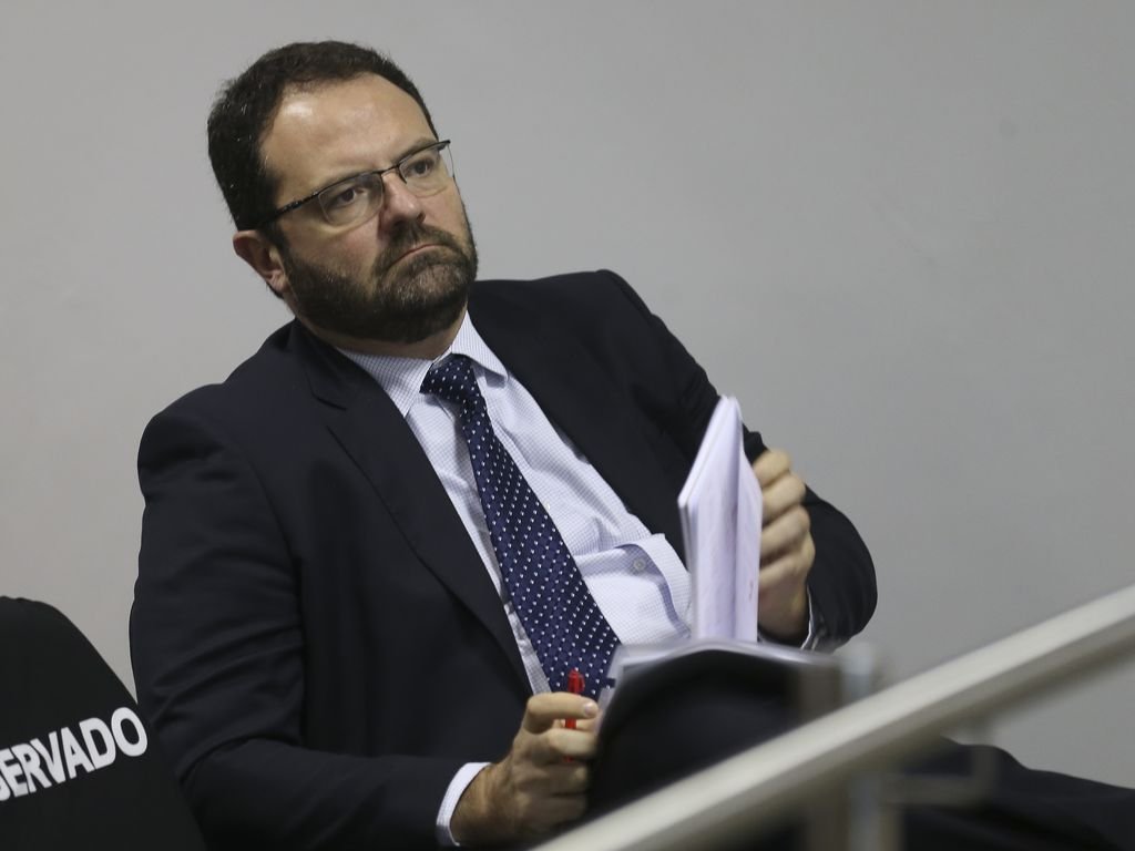 O ex-ministro do Planejamento e da Fazenda Nelson Barbosa durante seminário em 2019 (Antonio Cruz/Agência Brasil)