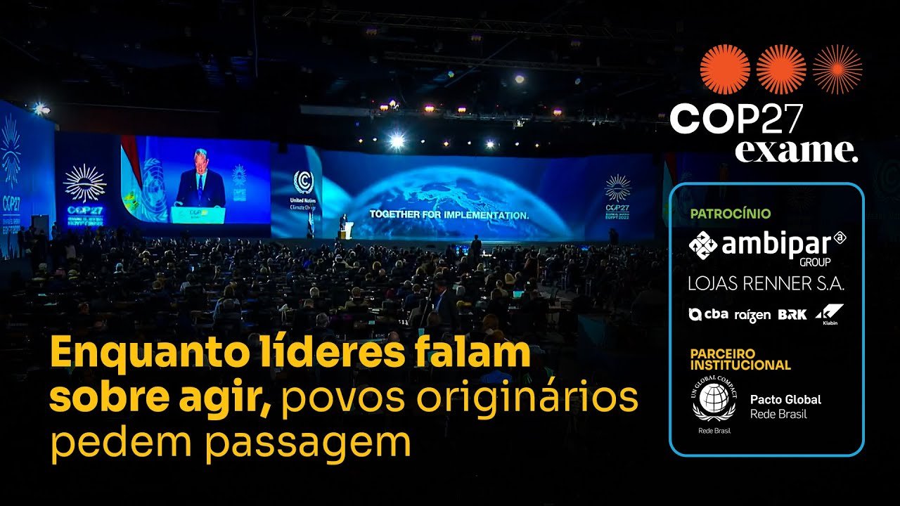 COP27: enquanto líderes falam sobre agir, povos originários pedem passagem