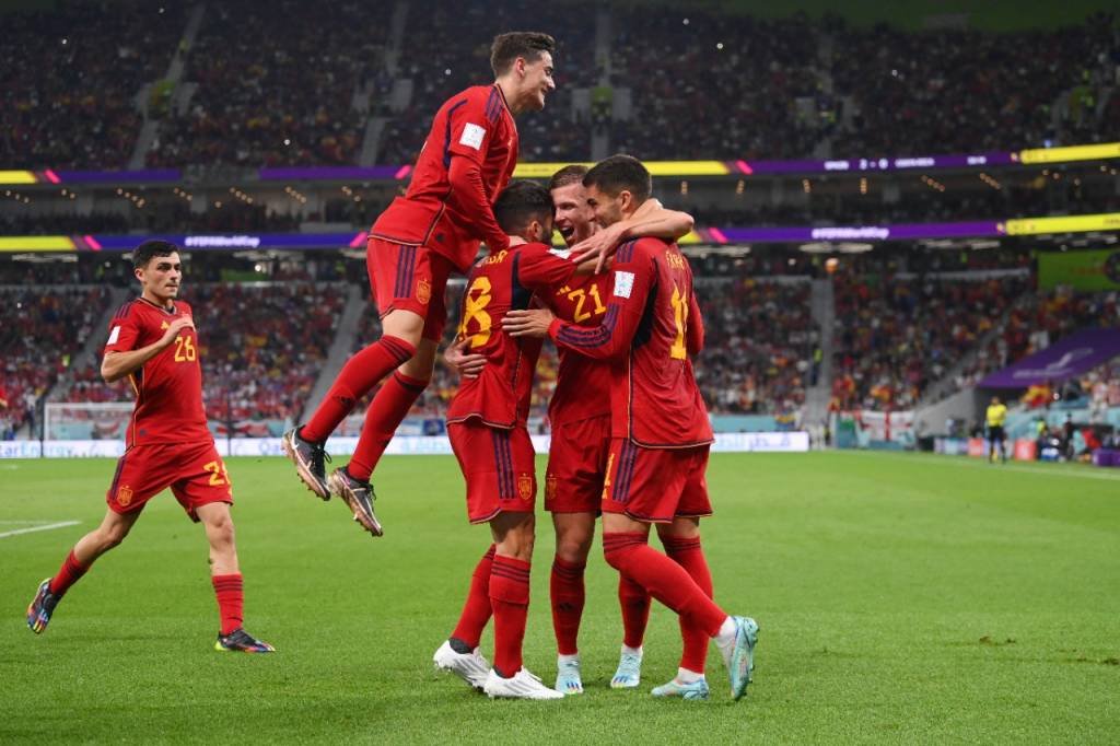 Nesta terça-feira, 6, a Espanha foi eliminada pelo Marrocos (Stu Forster/Getty Images)