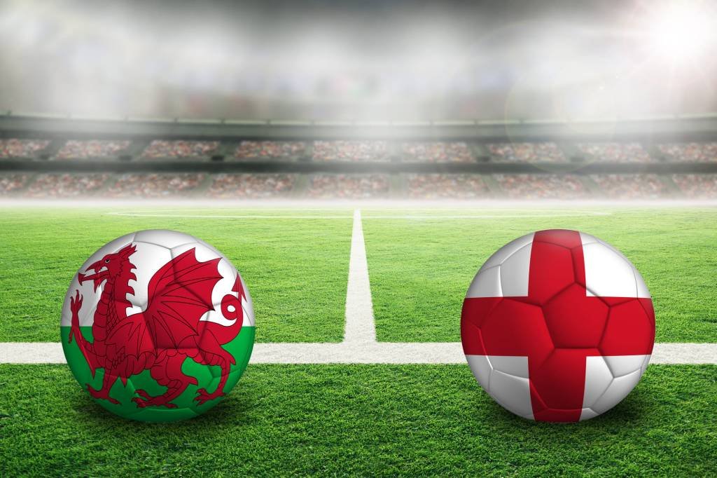 País de Gales e Inglaterra: as duas seleções competem separadamente na Copa do Mundo (ronniechua/Getty Images)