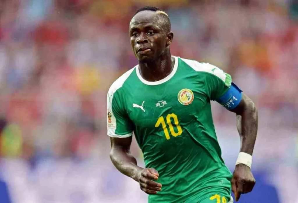 Sadio Mané, craque de Senegal, está fora da Copa do Mundo do Catar