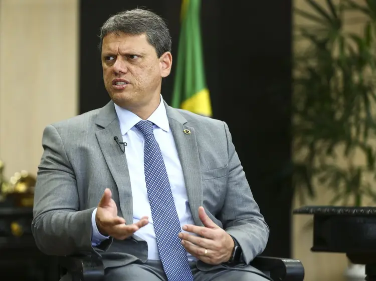Tarcísio Gomes de Freitas: ex-ministro da Infraestrutura tomou posse como governador de SP (Marcelo Camargo/Agência Brasil)