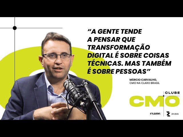 Marcio Carvalho, CMO da Claro: cliente no centro da estratégia (EXAME/Divulgação)
