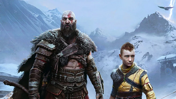 God of War Ragnarok: o novo episódio da saga de Kratos e Atreus (Playstation/Reprodução)