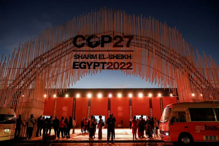 COP27 acontece no Egito até 18 de novembro (Reprodução/AFP)