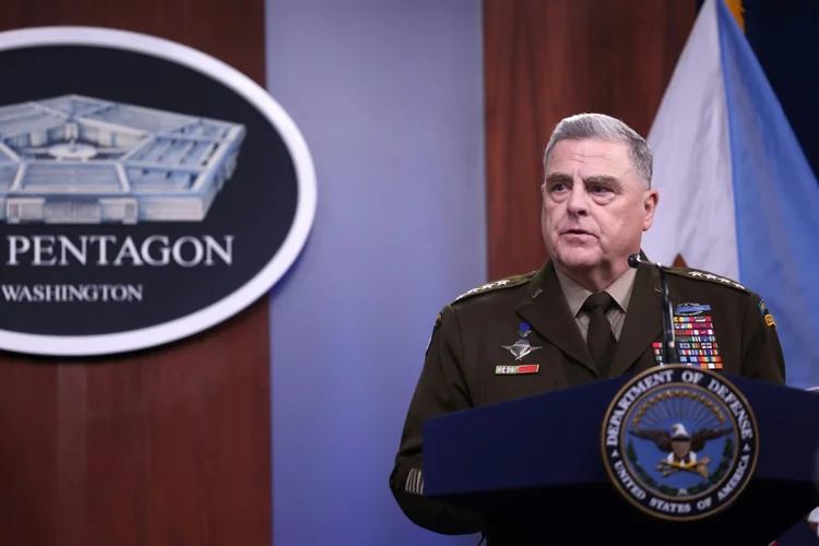 Milley: A Rússia "impõe uma campanha de terror, uma campanha de sofrimento máximo à população civil ucraniana, com o objetivo de derrotar o moral ucraniano" (AFP/Divulgação)