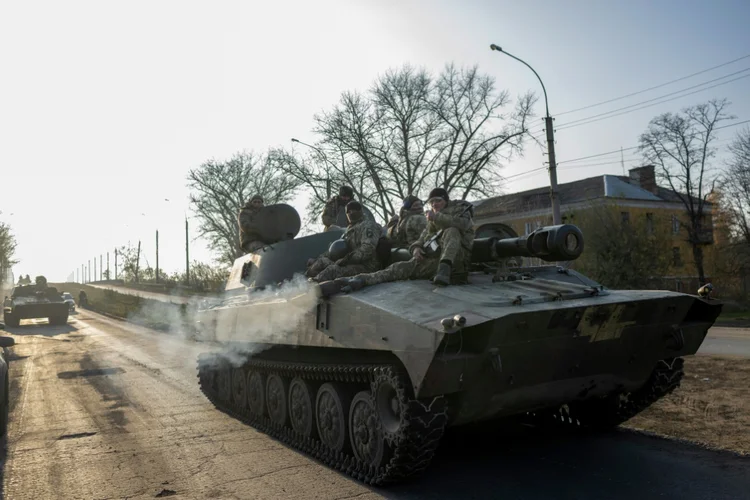Kherson tem importância estratégica por ser fronteiriça com a península da Crimeia, anexada pela Rússia em 2014 (AFP/Divulgação)