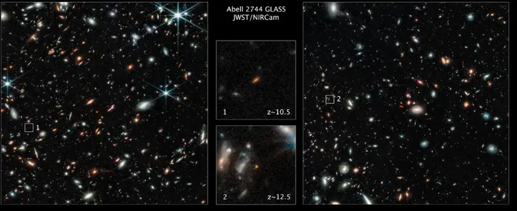 A extrema luminosidade das estrelas levanta duas possibilidades intrigantes, disseram nesta quinta-feira (17) os astrônomos em uma coletiva de imprensa da Nasa (AFP/AFP Photo)