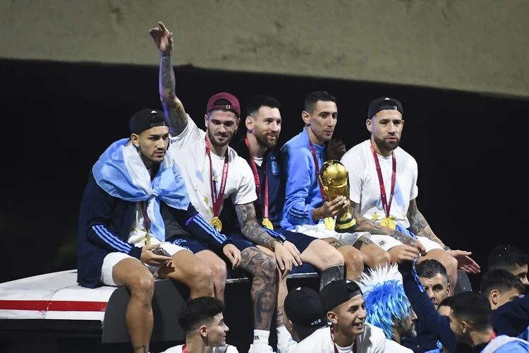 Seleção argentina: Obelisco será o palco da grande festa entre torcedores e jogadores (Rodrigo Valle/Getty Images)