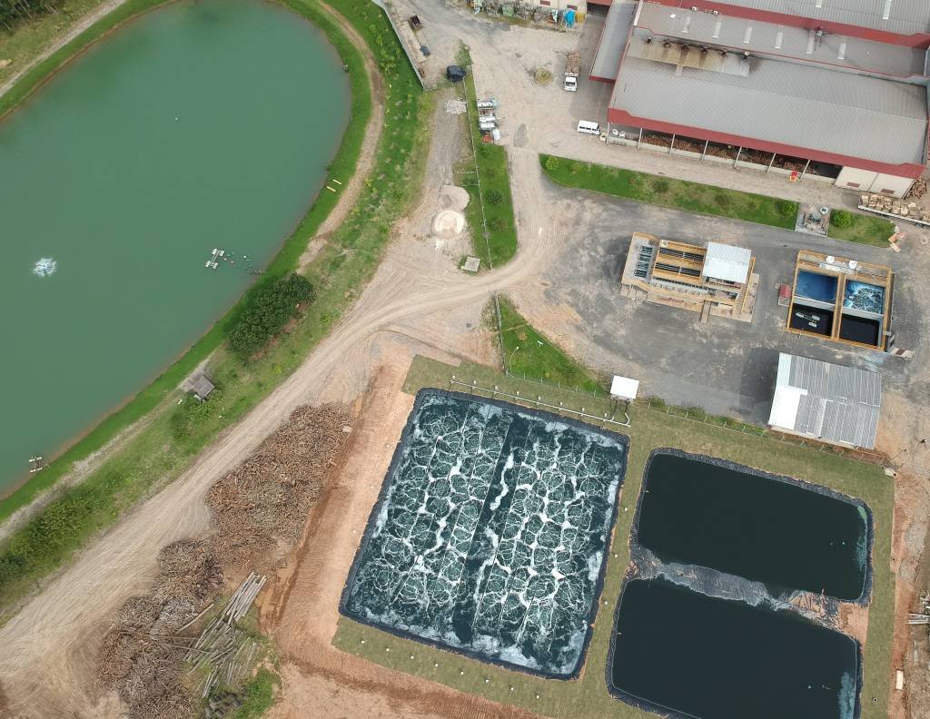 Circuito fechado de tratamento de água da Ufo Way