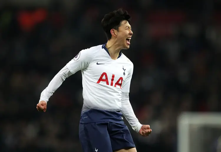 Son Hueng-Min: jogador teve de garantir troféu para contornar serviço militar (Tottenham Hotspur FC/Getty Images)