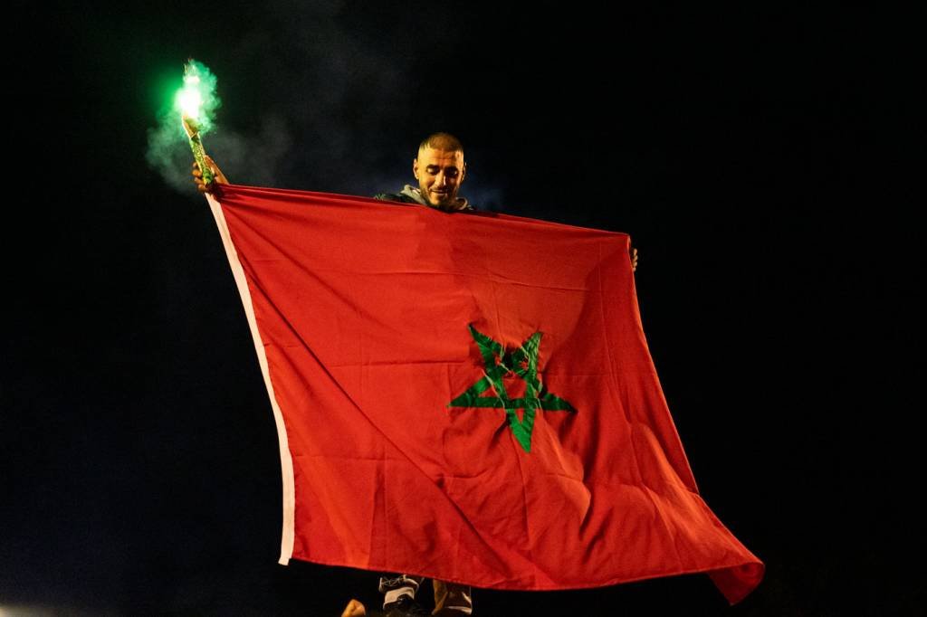 Marrocos: Assim como no Catar, o consumo de álcool não é permitido ao ar livre no país (Anadolu Agency/Getty Images)