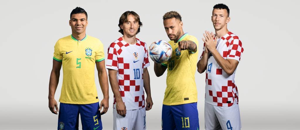 Esta será a terceira vez que Brasil e Croácia se enfrentam em uma Copa do Mundo (FIFA/Getty Images)