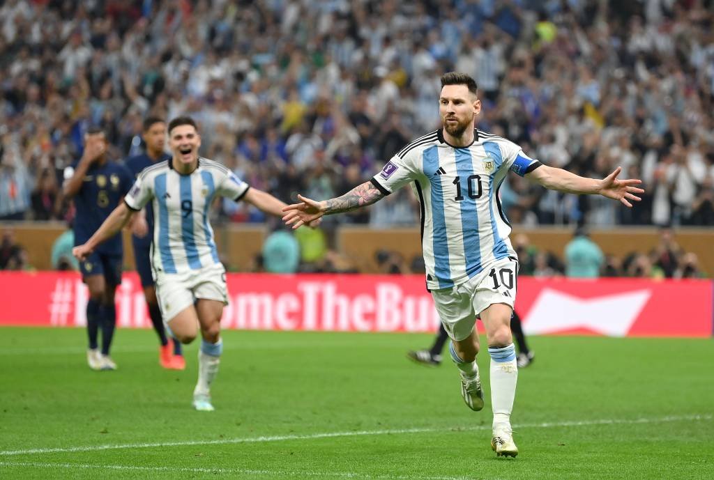 A escalação da Argentina para a final da Copa do Mundo