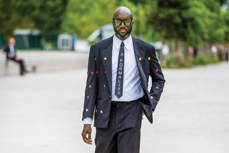 O estilista Virgil Abloh, morto em novembro de 2021: a Louis Vuitton não conseguiu achar um nome à altura para substituí-lo como diretor (Christian Vierig/Getty Images)