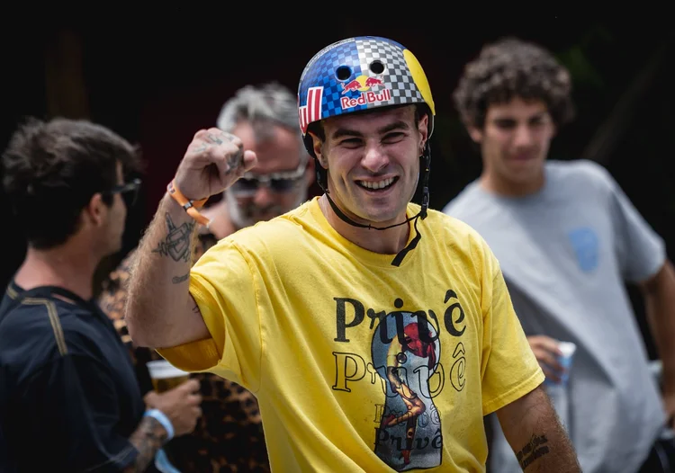 Pedro Barros levou prata em Tóquio, além de 10 medalhas nos X-Games e oito mundiais na modalidade park (Red Bull/Divulgação)