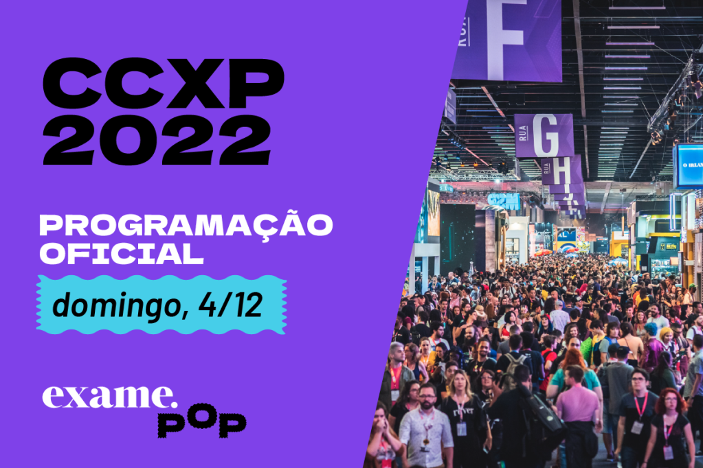CCXP22: confira a programação do último dia de evento (Camila Santiago/Exame)