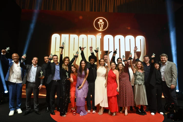 Vencedores do Prêmio Caboré 2022. (Gustavo Scatena/Divulgação)