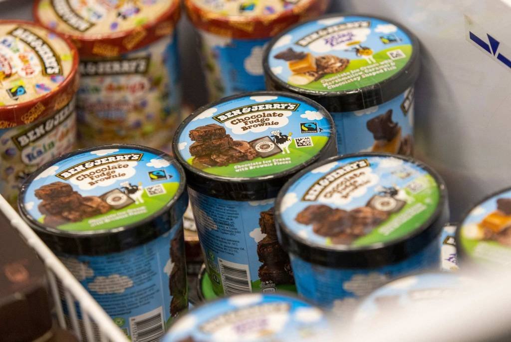 Unilever anuncia separação de negócio de sorvetes, incluindo Ben & Jerry's, e ações sobem 5%