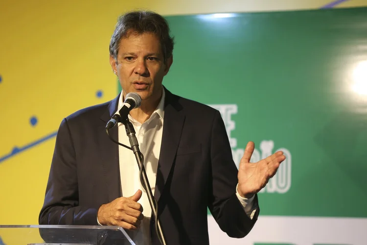 Fernando Haddad: futuro ministro anunciou novos nomes da Fazenda (José Cruz/Agência Brasil)