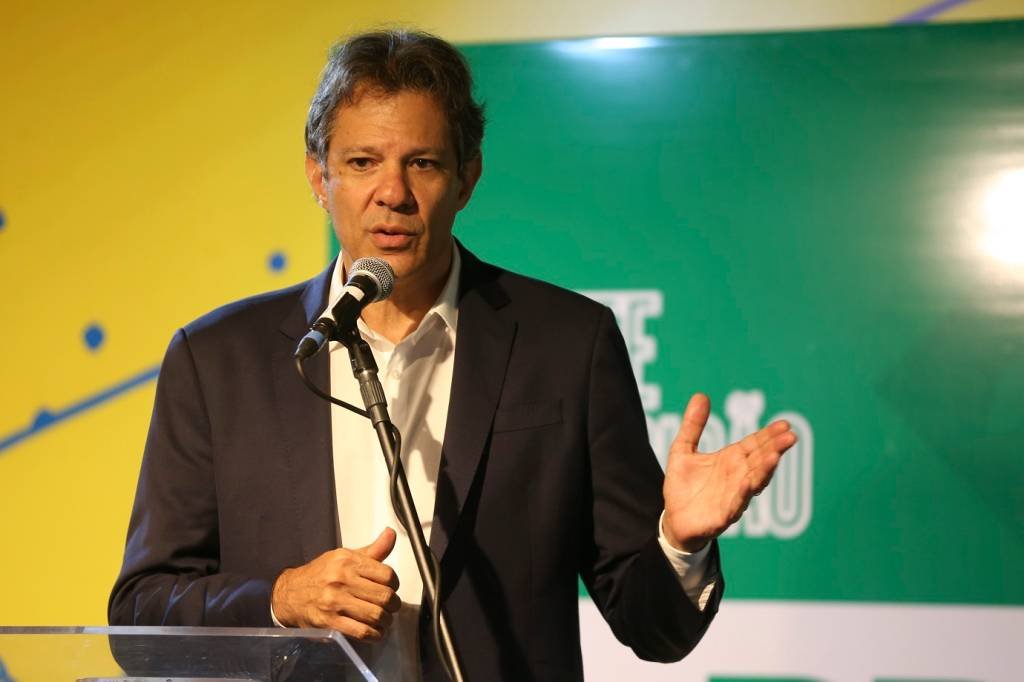 Fernando Haddad: futuro ministro anunciou novos nomes da Fazenda (José Cruz/Agência Brasil)