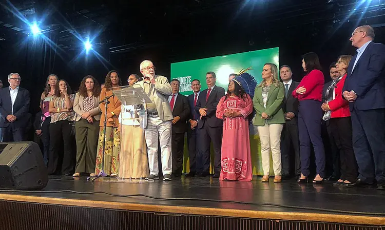 Lula anuncia 16 novos ministros para 2023 (José Cruz/Agência Brasil)