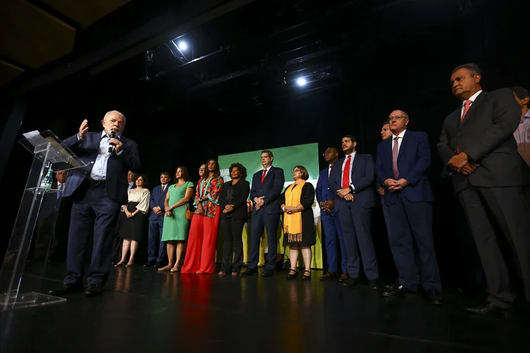 Lula e Alckmin: o vice-presidente eleito também terá um ministério, à frente do MDIC (Marcelo Camargo/Agência Brasil)