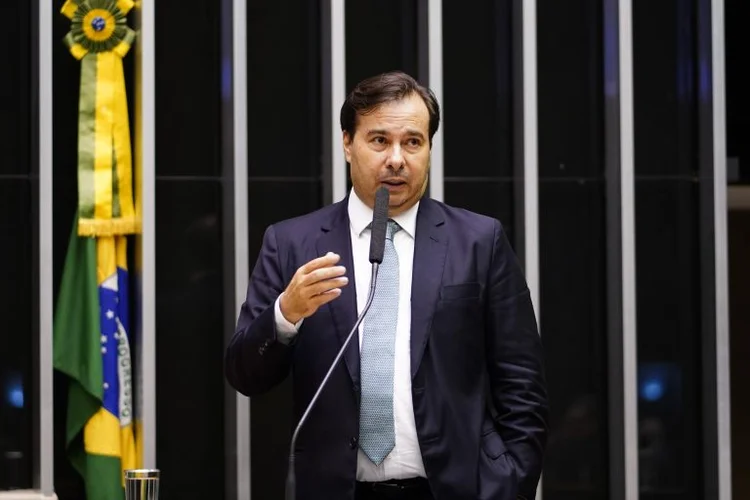 Rodrigo Maia: “Estamos vivendo uma revolução sem precedentes no setor, em todos os segmentos. O ecossistema financeiro é uma grande alavanca para o desenvolvimento (Pedro Valadares/Agência Câmara)