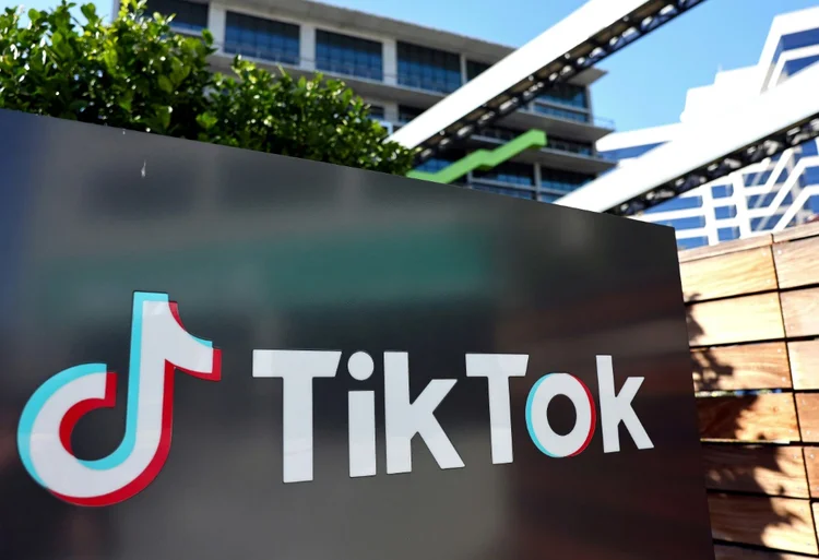 TikTok: Há muito tenta convencer clientes e governos de que seus dados estão protegidos e que a empresa não representa uma ameaça à segurança nacional (AFP/AFP Photo)