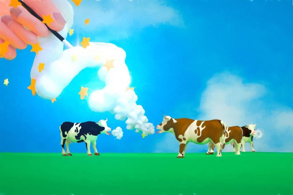 Uma startup inventou uma pastilha que freia o aquecimento global ao impedir o gado de arrotar metano