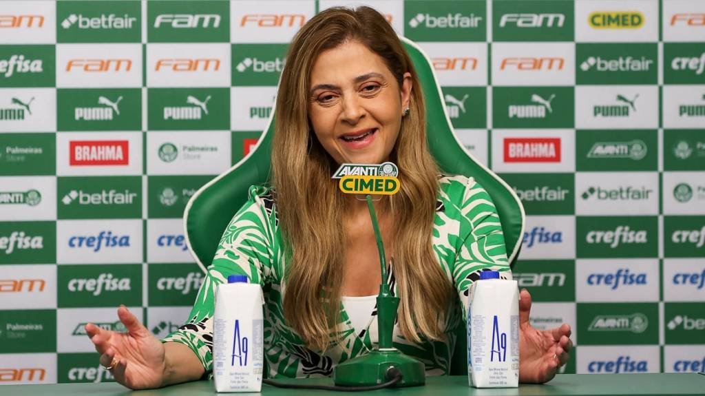 Presidente do Palmeiras, Leila Pereira compra avião de R$ 300 milhões para o clube