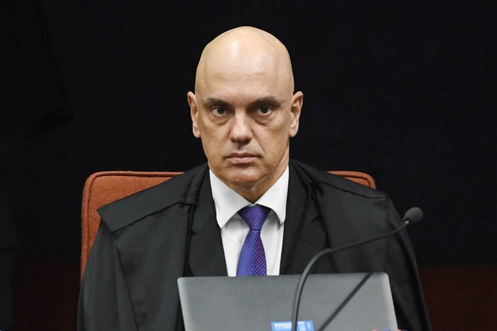 Alexandre de Moraes: ministro se manifestou depois que a PF pediu autorização para investigar a 'autoria' e a 'materialidade' de 'eventuais crimes cometidos por integrantes das Forças Armadas e Polícias Militares (Carlos Moura/SCO/STF/Flickr)