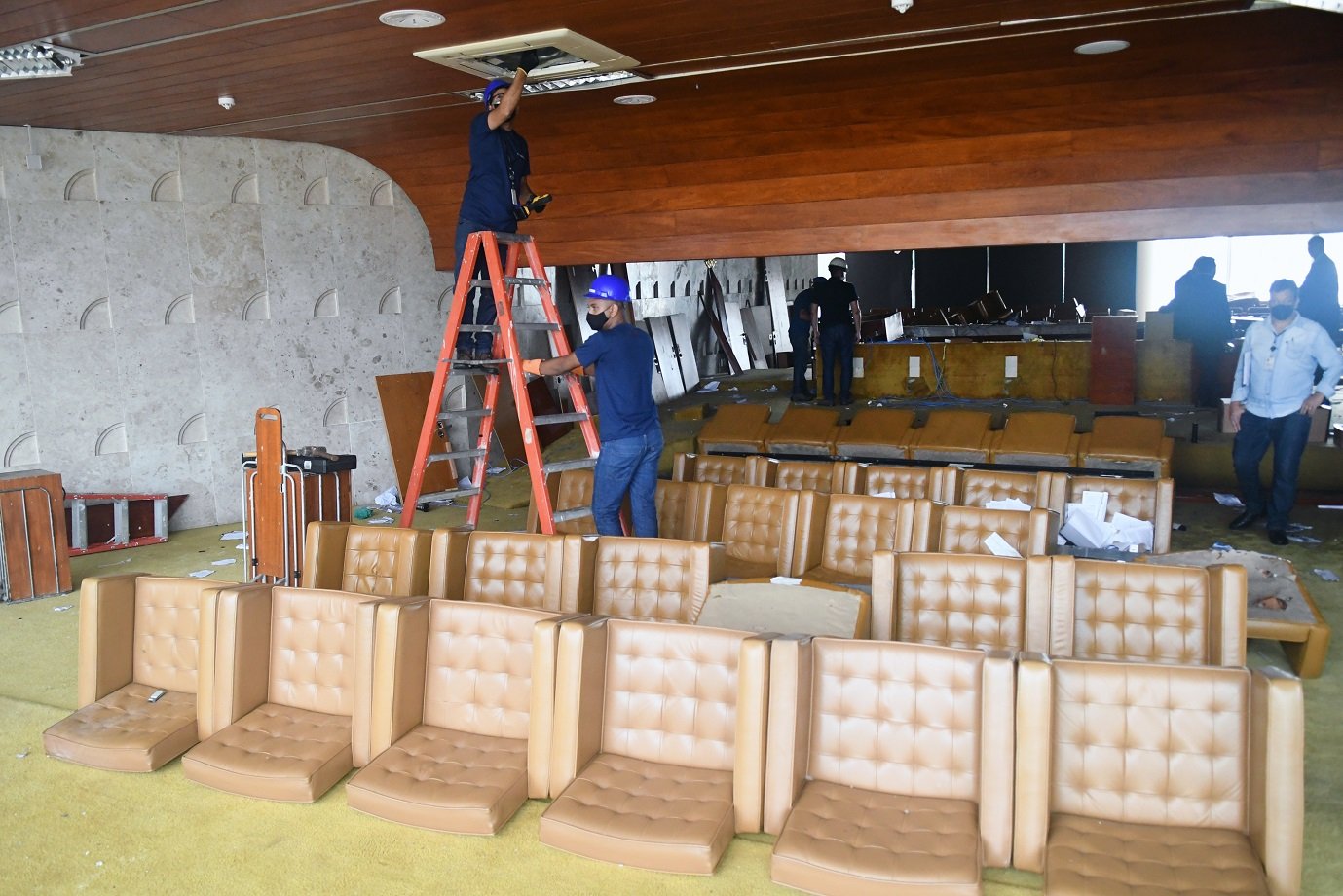 STF inicia reforma das instalações do plenário