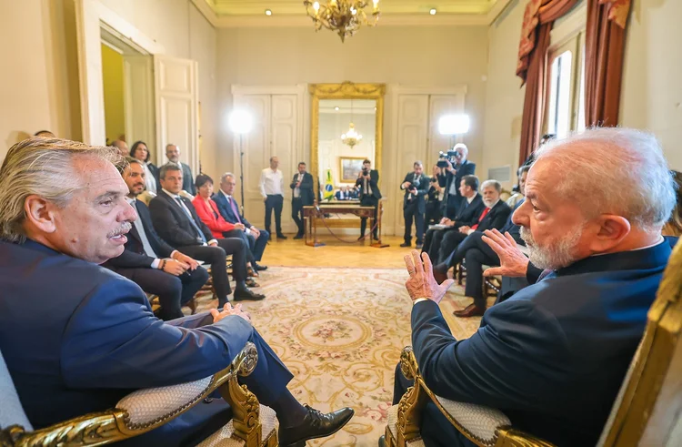 Lula e Alberto Fernández (Ricardo Stuckert/PR/Flickr)
