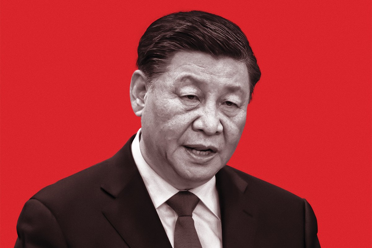 O presidente Xi Jinping: intenção de domar 
os cavalos selvagens 
do capitalismo chinês