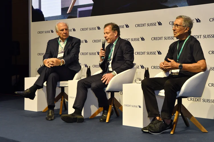 Rubens Menin, João Camargo e Abilio Diniz discutem o futuro do Brasil para os próximos 10 anos (Esfera Brasil/Divulgação)