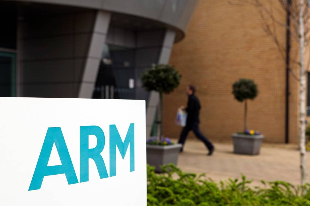 A britânica Arm: Softbank estuda abrir o capital da companhia novamente  (Chris Ratcliffe/Getty Images)