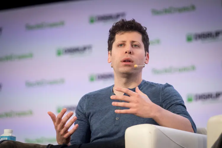 O CEO da vez: Sam Altman lidera a OpenAI, uma das mais promissoras startups dos EUA (Paul Morris/Getty Images)