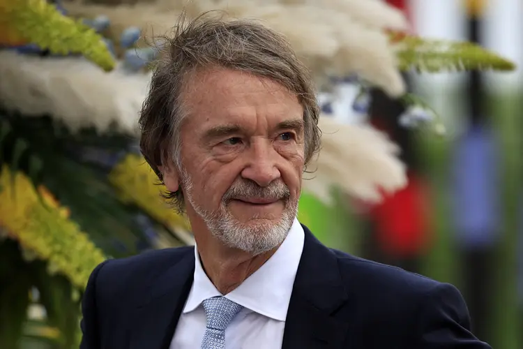 Jim Ratcliffe: bilionário possui uma fortuna estimada em US$ 15,5 bilhões (R$ 79,2 bilhões), de acordo com a revista Forbes (VALERY HACHE/Getty Images)