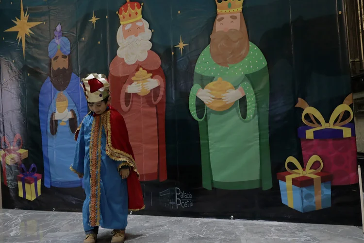 A child disguised as a Wise Man visits the Mexican Postal Service to send his letter to the Three Wise Men, who, according to the belief, will arrive on 6 January.

According to the Gospel of Matthew, it is told that Jesus was born in Bethlehem of Judea, in the time of King Herod, magi from the East came to Jerusalem, saying: ''Where is the King of the Jews who has been born? For we saw his star in the East and have come to worship him''.  (Photo by Gerardo Vieyra/NurPhoto via Getty Images) (Gerardo Vieyra/Getty Images)