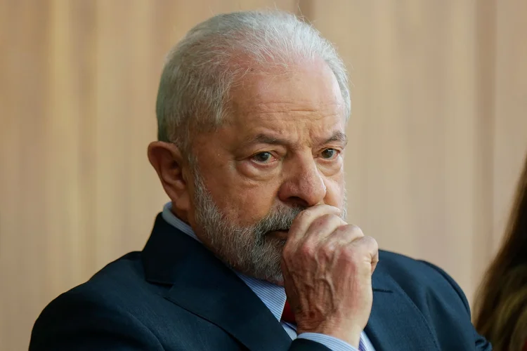 Presidente Lula em café com jornalistas no dia 12 de janeiro  (SERGIO LIMA/AFP/Getty Images)