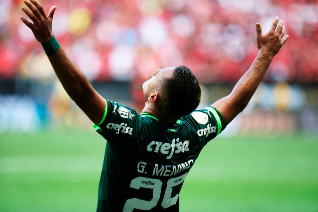 Palmeiras: time venceu a Supercopa do Brasil. (SERGIO LIMA/Getty Images)