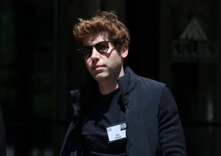 Sam Altman, CEO da OpenAI: nova oferta de ações à vista (Kevin Dietsch/Getty Images)