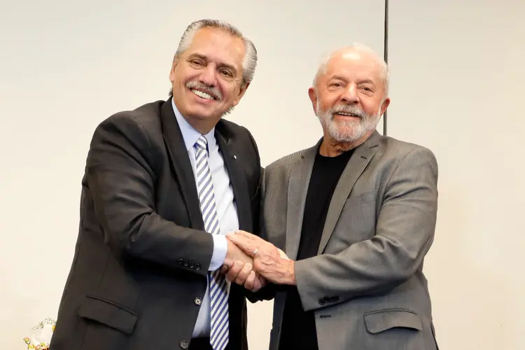 Fernandez: a reunião com Lula e sua equipe foi "sensacional" (Ricardo Moreira/Getty Images)